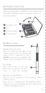 Preview for 2 page of HOTO QWLSD009 User Manual