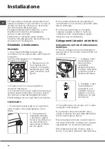 Preview for 14 page of Hotpoint Ariston Aqualtis AQD1171D 69ID Instructions For Installation And Use Manual