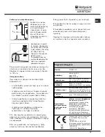 Preview for 17 page of Hotpoint Ariston aqualtis aqgmd 129 Instruction Booklet