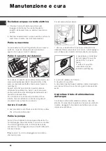 Preview for 28 page of Hotpoint Ariston AQUALTIS AQLF8F 292 U Instructions For Installation And Use Manual