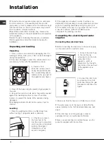 Preview for 2 page of Hotpoint Ariston AQUALTIS AQM8D 29 U Instructions For Installation And Use Manual