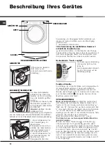 Preview for 16 page of Hotpoint Ariston AQUALTIS AQM8D 69 U Instructions For Installation And Use Manual