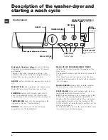 Preview for 4 page of Hotpoint Ariston ARMXXL Instructions For Use Manual