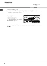 Preview for 24 page of Hotpoint Ariston BF101/B/HA User Manual