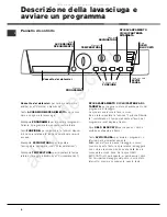 Preview for 6 page of Hotpoint Ariston CAWD 129 Instructions For Use Manual