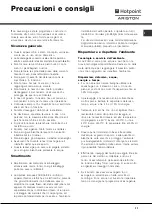 Preview for 11 page of Hotpoint Ariston CDE 129 Instructions For Use Manual