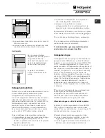 Preview for 3 page of Hotpoint Ariston CG64SG1 AG /HA Operating Instructions Manual