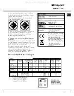 Preview for 5 page of Hotpoint Ariston CG64SG1 AG /HA Operating Instructions Manual