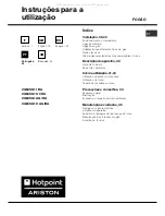 Preview for 35 page of Hotpoint Ariston CG64SG1 AG /HA Operating Instructions Manual