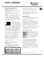 Preview for 41 page of Hotpoint Ariston CG64SG1 AG /HA Operating Instructions Manual