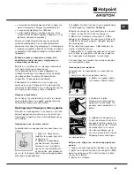 Preview for 49 page of Hotpoint Ariston CG64SG1 AG /HA Operating Instructions Manual