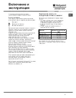 Preview for 17 page of Hotpoint Ariston CISTD 640 S /HA Operating Instructions Manual