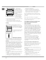 Preview for 20 page of Hotpoint Ariston CX65SP1 I /HA S Operating Instructions Manual