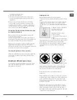 Preview for 21 page of Hotpoint Ariston CX65SP1 I /HA S Operating Instructions Manual