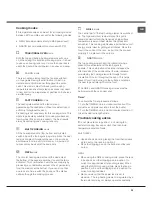 Preview for 25 page of Hotpoint Ariston CX65SP1 I /HA S Operating Instructions Manual