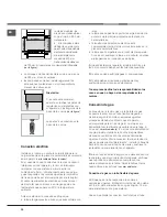 Preview for 30 page of Hotpoint Ariston CX65SP1 I /HA S Operating Instructions Manual