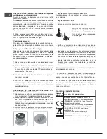 Preview for 50 page of Hotpoint Ariston EHPR 750 T /HA Operating Instructions Manual