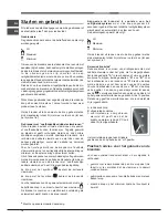 Preview for 70 page of Hotpoint Ariston EHPR 750 T /HA Operating Instructions Manual