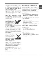 Preview for 73 page of Hotpoint Ariston EHPR 750 T /HA Operating Instructions Manual