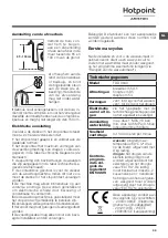 Preview for 39 page of Hotpoint Ariston FDD 9640 Instructions For Use Manual