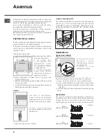 Preview for 40 page of Hotpoint Ariston H64IL9PAA S SK Operating Instructions Manual