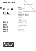 Preview for 14 page of Hotpoint Ariston KEC 635 T C Operating Instructions Manual