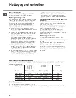 Preview for 22 page of Hotpoint Ariston KIC 631 C Operating Instructions Manual