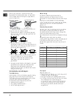 Preview for 40 page of Hotpoint Ariston KIO 642 DD B Operating Instructions Manual