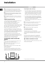 Preview for 2 page of Hotpoint Ariston LFF 815 Operating Instructions Manual