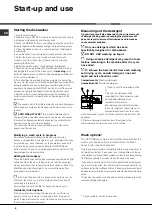 Preview for 6 page of Hotpoint Ariston LFF 815 Operating Instructions Manual