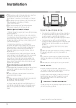 Preview for 14 page of Hotpoint Ariston LFF 815 Operating Instructions Manual