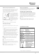 Preview for 15 page of Hotpoint Ariston LFF 815 Operating Instructions Manual