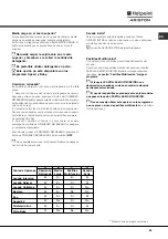 Preview for 55 page of Hotpoint Ariston LFF 815 Operating Instructions Manual