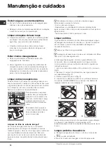 Preview for 70 page of Hotpoint Ariston LFF 815 Operating Instructions Manual