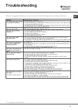 Preview for 21 page of Hotpoint Ariston LSTF 9H114 Operating Instructions Manual