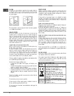 Preview for 40 page of Hotpoint Ariston PK 644 D GH X Operating Instructions Manual