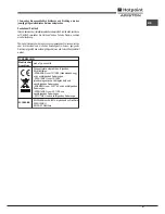 Preview for 47 page of Hotpoint Ariston PK 644 D GH X Operating Instructions Manual