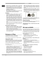 Preview for 50 page of Hotpoint Ariston PK 644 D GH X Operating Instructions Manual