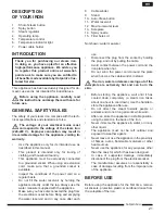 Preview for 21 page of Hotpoint Ariston SI C35 CKG Operating Instructions Manual