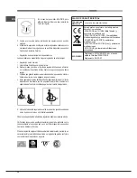 Preview for 32 page of Hotpoint Ariston TD 640 S (SL) IX/HA Operating Instructions Manual