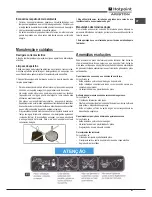 Preview for 41 page of Hotpoint Ariston TD 640 S (SL) IX/HA Operating Instructions Manual