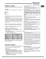 Preview for 59 page of Hotpoint Ariston TD 640 S (SL) IX/HA Operating Instructions Manual