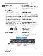 Preview for 60 page of Hotpoint Ariston TD 640 S (SL) IX/HA Operating Instructions Manual