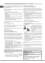 Preview for 20 page of Hotpoint Ariston THC 641 W/IX/HA EE Operating Instructions Manual