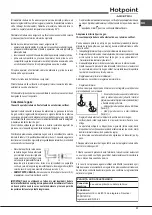 Preview for 37 page of Hotpoint Ariston THC 641 W/IX/HA EE Operating Instructions Manual