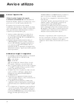 Preview for 4 page of Hotpoint Ariston UPS 1721 F/HA Operating Instructions Manual