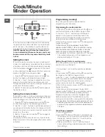 Preview for 12 page of Hotpoint 60HGP Operating Instructions Manual