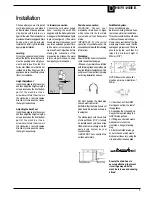 Preview for 7 page of Hotpoint BCI450 Instructions For Installation And Use Manual