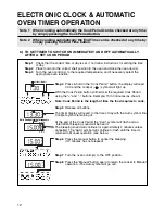 Preview for 12 page of Hotpoint BS41X Instructions For Installation And Use Manual