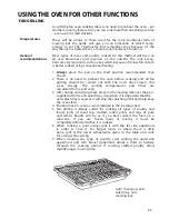 Preview for 23 page of Hotpoint BS62 Instructions For Installation And Use Manual